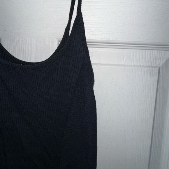Urban Outfitters Black Ribbed Women's Tank Top - Picture 2 of 4